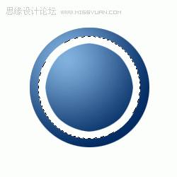 Photoshop绘制大众汽车的标志