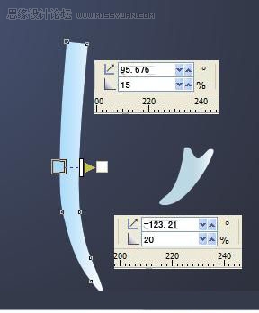 CorelDRAW X4鼠绘教程:绘制一只逼真的玻璃杯