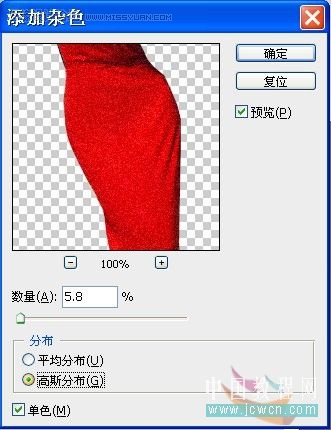 Photoshop增强模特服装的质感和面料