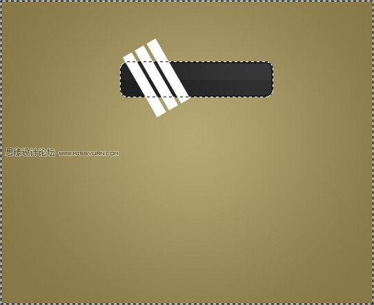 Photoshop制作黑色时尚风格的导航面板 Photoshop制作时尚web2.0风格导航面板