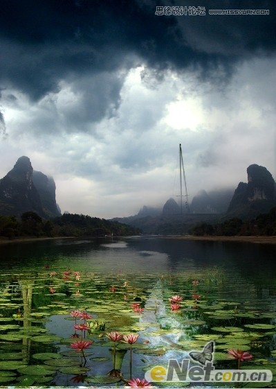 Photoshop CS4合成古城堡图像效果