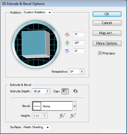 Photoshop製作多彩的3D文字特效