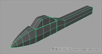 MAYA建模教程:F15战斗机建模