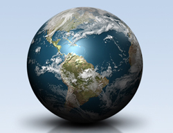 Photoshop3D图层来制作一个真实的地球