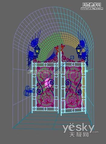 3DsMAX教程:雪域神妖神秘古堡