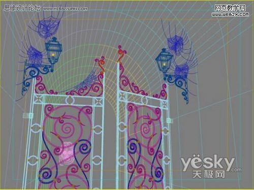 3DsMAX教程:雪域神妖神秘古堡