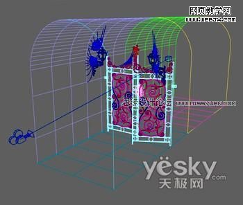 3DsMAX教程:雪域神妖神秘古堡