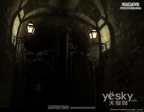 3DsMAX教程:雪域神妖神秘古堡