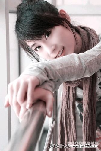 Photoshop简单调出图片的淡黄色效果