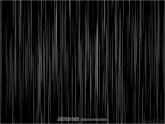 Photoshop制作五彩线条背景的立体字