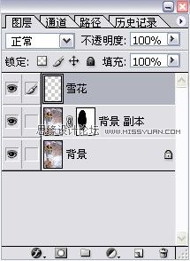 Photoshop打造冬季浪漫雪景效果