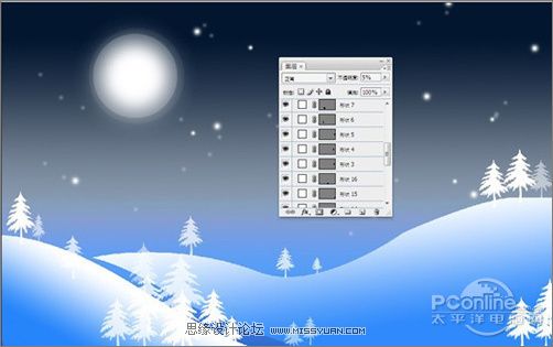 Photoshop制作圣诞节贺卡 Photoshop制作圣诞节贺卡教程