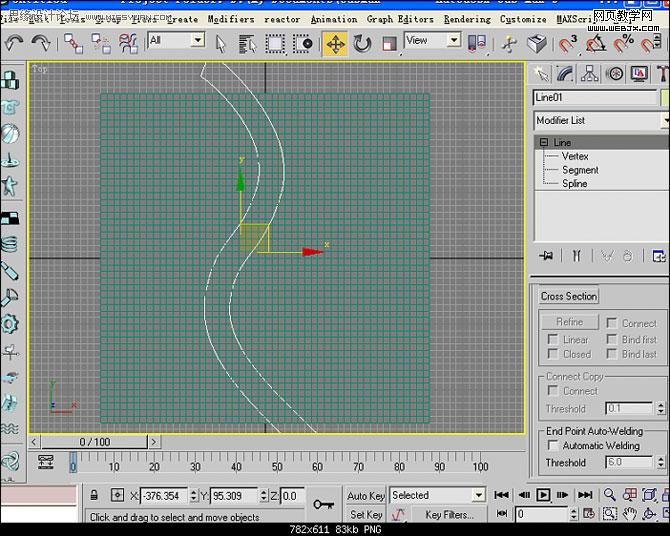3ds Max实例教程:等高线制作山路建模
