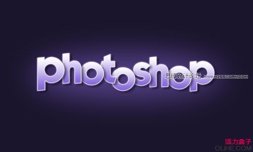 Photoshop制作儿童卡通字体效果