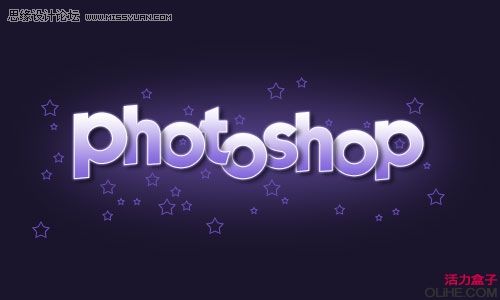 Photoshop制作儿童卡通字体效果