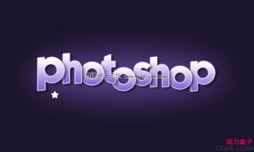 Photoshop制作儿童卡通字体效果