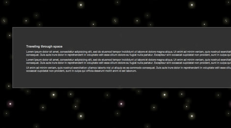 看看CSS3制作的一些网页演示效果