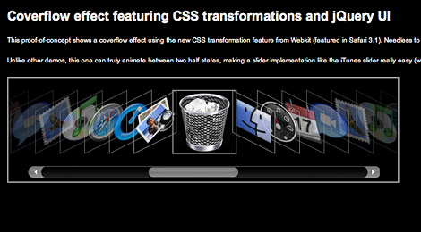 看看CSS3制作的一些网页演示效果