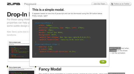 看看CSS3制作的一些网页演示效果