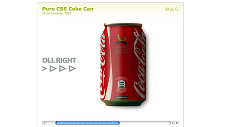 看看CSS3制作的一些网页演示效果