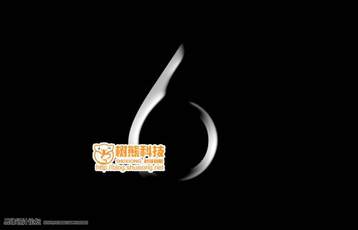 Photoshop制作流畅的水流字效果