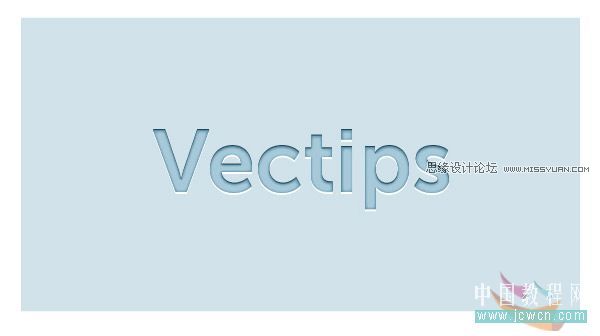 Illustrator制作可编辑的凸版印刷样式字
