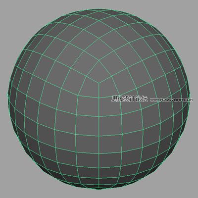 Maya建模教程:如何创建一个排球模型