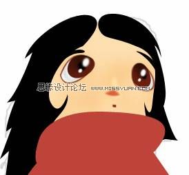 Photoshop绘制卡通人物详细教程