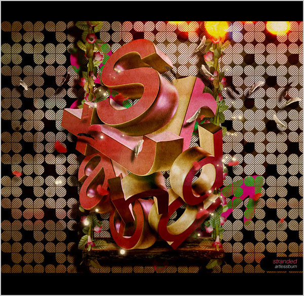 40个超有创意的3D文字字体设计欣赏