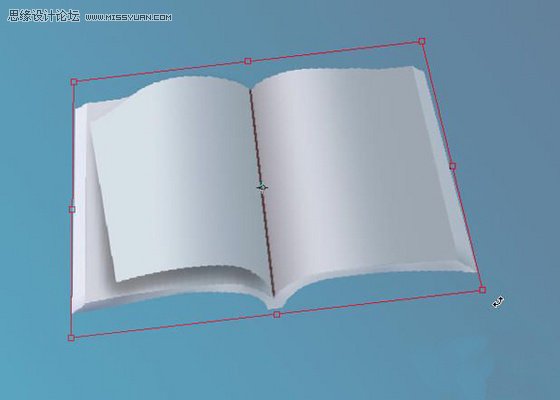 Photoshop鼠绘教程:绘制逼真的空白页书本