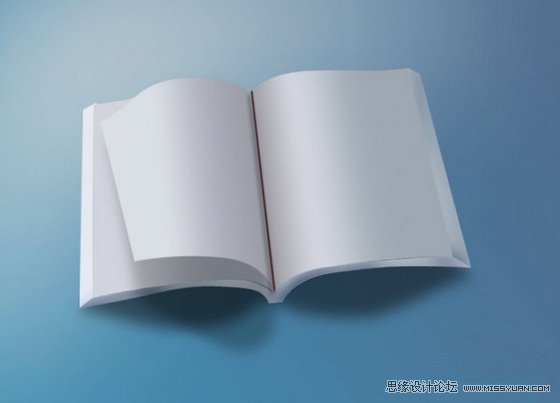 Photoshop鼠绘教程:绘制逼真的空白页书本