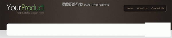 Photoshop绘制展示软件产品的绿色网页布局