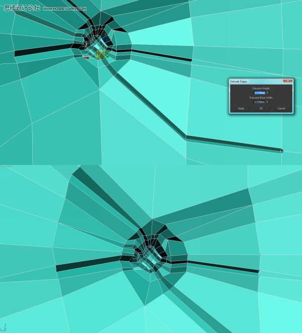 3dsMax制作创建休闲椅的上靠背