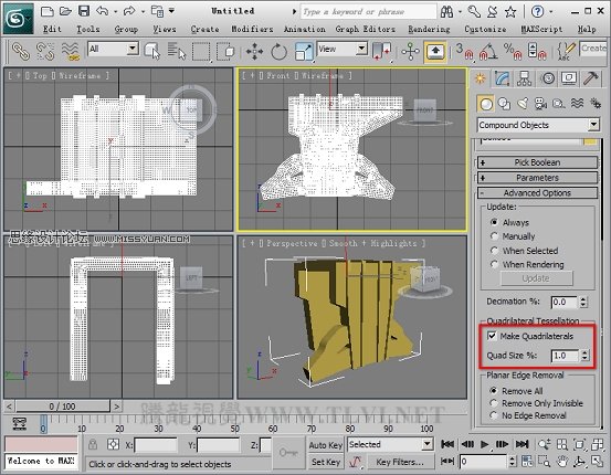 3D MAXʹProBooleanֹģ