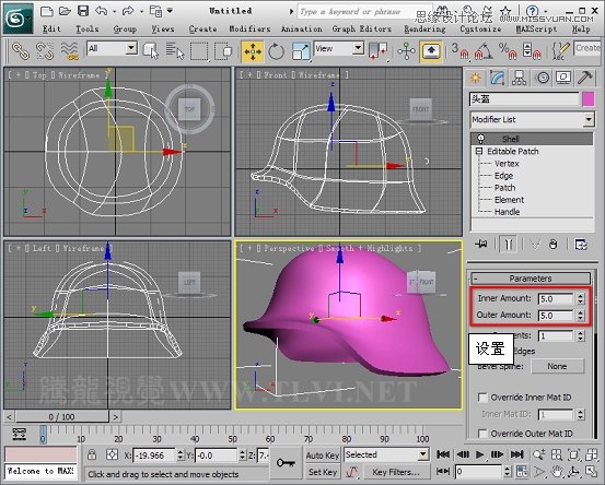 ʹ3D MAX2011еƬģͷģ