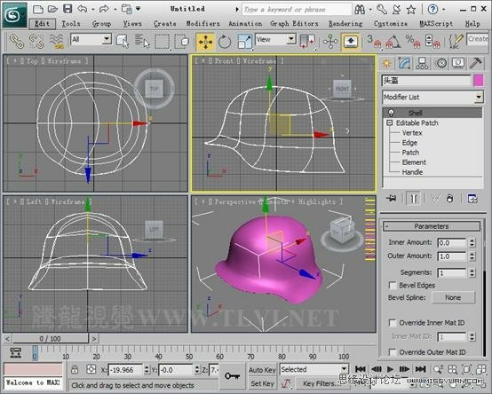ʹ3D MAX2011еƬģͷģ