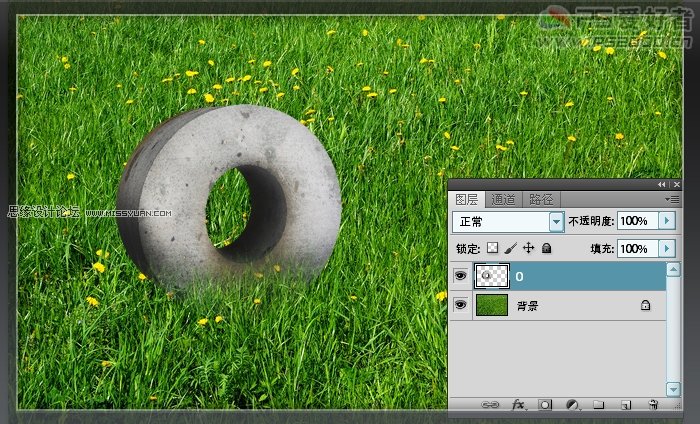 Photoshop CS5制作实景逼真的3D效果文字
