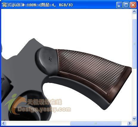 Photoshop鼠绘左轮手枪详解教程
