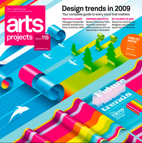 38个华丽的创意杂志封面设计