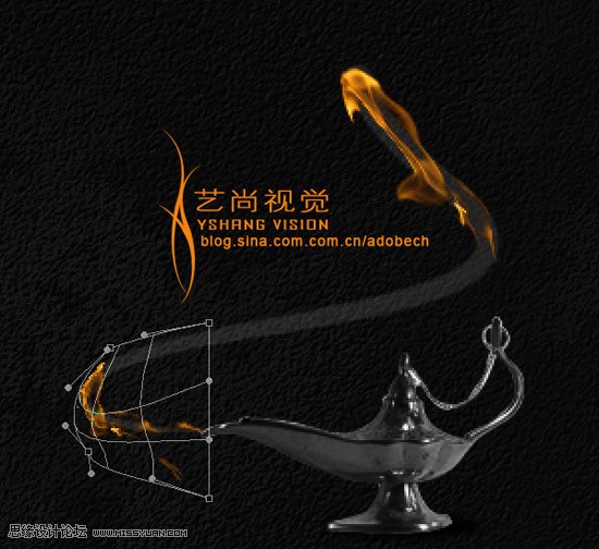 Photoshop合成奇幻的阿拉丁神灯