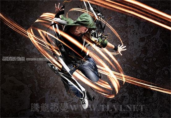 Photoshop CS5ʹߣл滷Ч