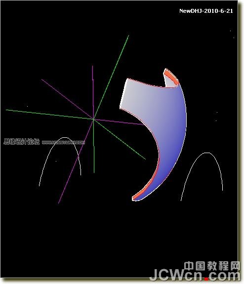 AutoCAD三维教程:南非世界杯足球的画法及渲染