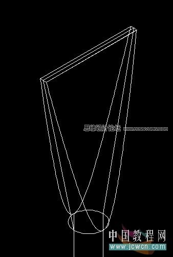 AutoCAD教程:一字形和十字形螺丝刀头的画法