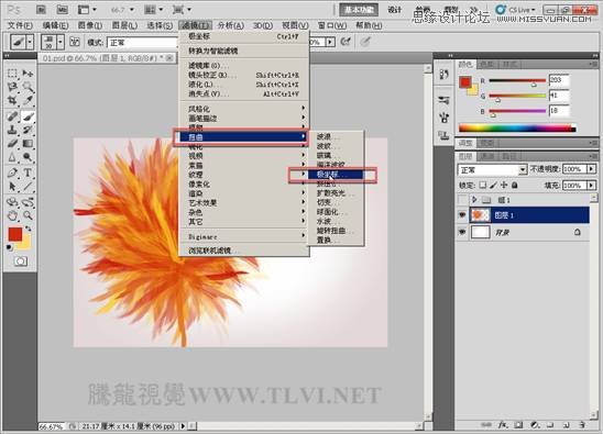 Photoshop CS5ʹߣëˢɨβʴЧ