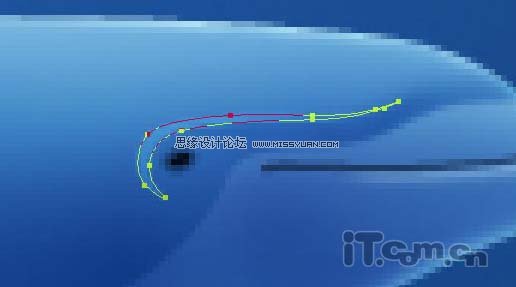 Photoshop绘制可爱的卡通海豚教程