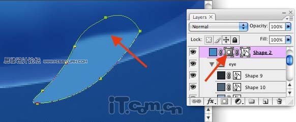 Photoshop绘制可爱的卡通海豚教程