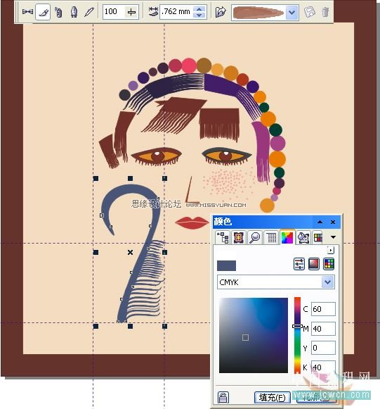 CorelDRAW̳̣ʸװλĻ