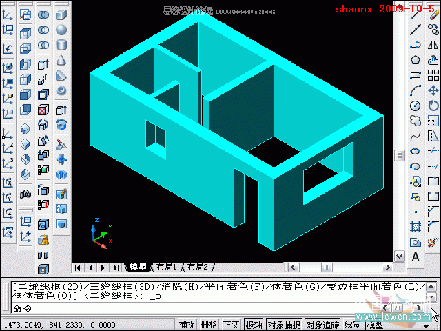 AutoCAD̳̣,׷ٶλ,UCSӦ