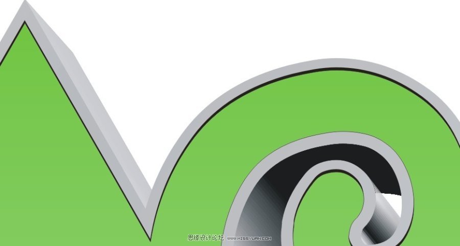 CorelDRAW制作箱体发光字教程