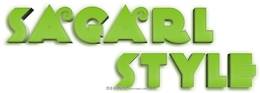 CorelDRAW制作箱体发光字教程